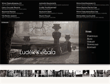 Tablet Screenshot of foto.ludekkvicala.cz